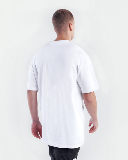 Oversized Strike T-Shirt - White