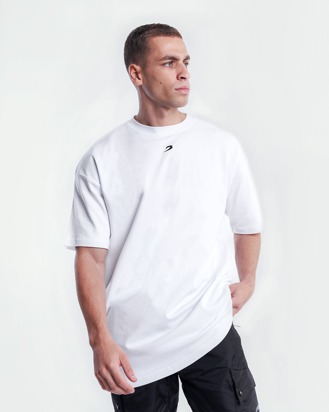 Oversized Strike T-Shirt - White
