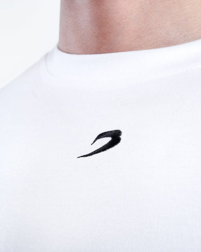 Oversized Strike T-Shirt - White