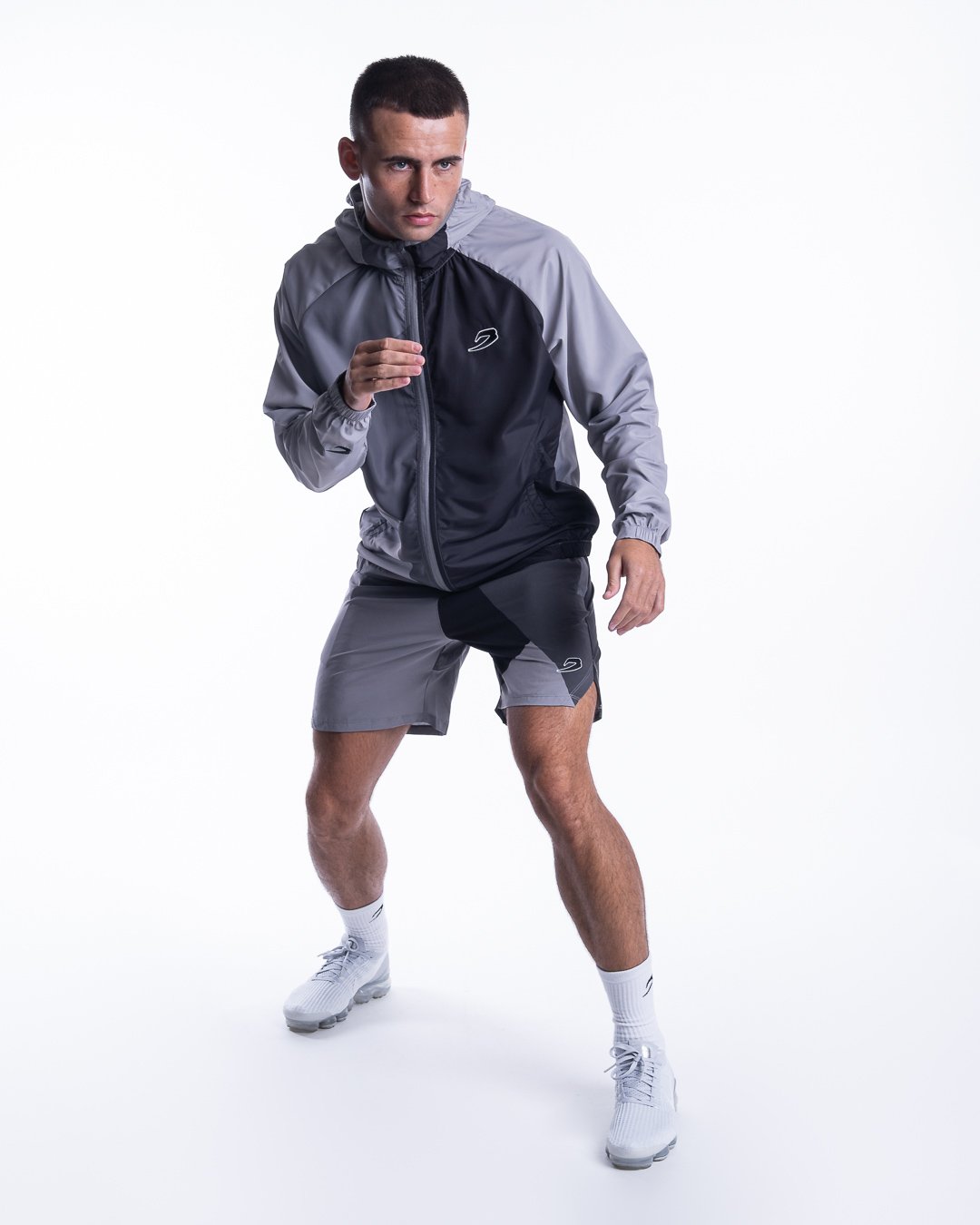 Ramos Windbreaker - Charcoal - BOXRAW