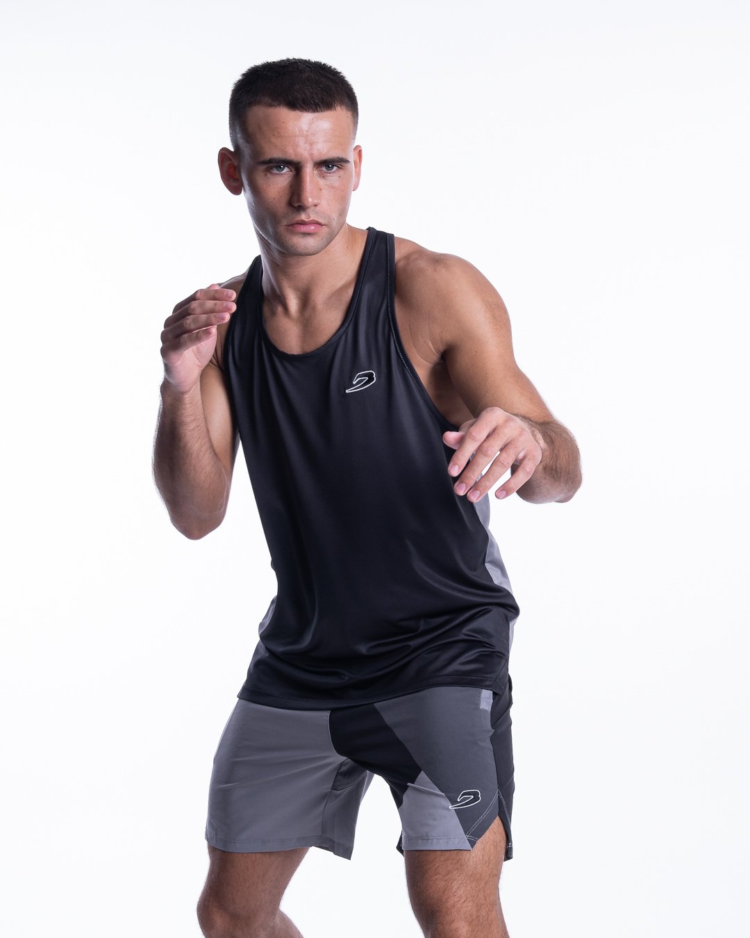 Ramos Tank - Charcoal - BOXRAW