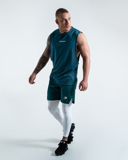 BOXRAW_SMRT-TEC Muscle Tank - Green