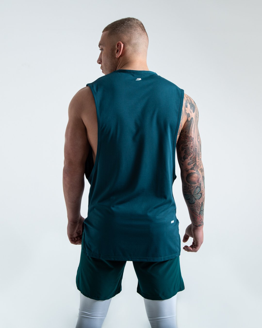 BOXRAW_SMRT-TEC Muscle Tank - Green