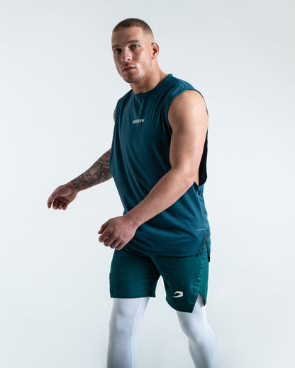 BOXRAW_SMRT-TEC Muscle Tank - Green
