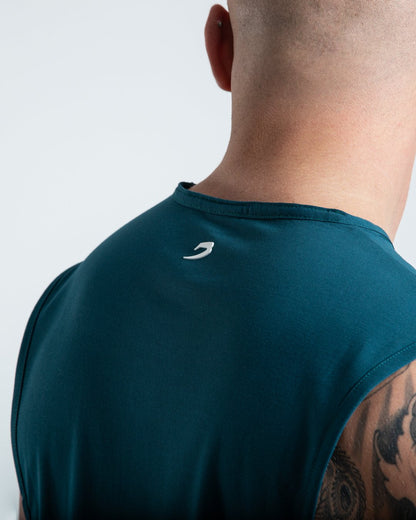 BOXRAW_SMRT-TEC Muscle Tank - Green