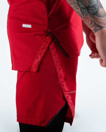 BOXRAW SMRT-TEC Muscle Tank - Red