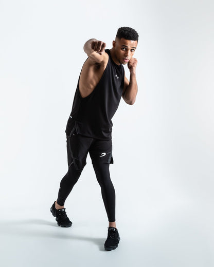 BOXRAW SMRT-TEC Muscle Tank - Black
