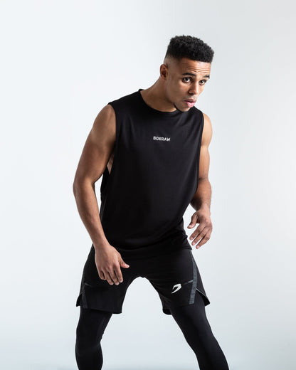 BOXRAW SMRT-TEC Muscle Tank - Black