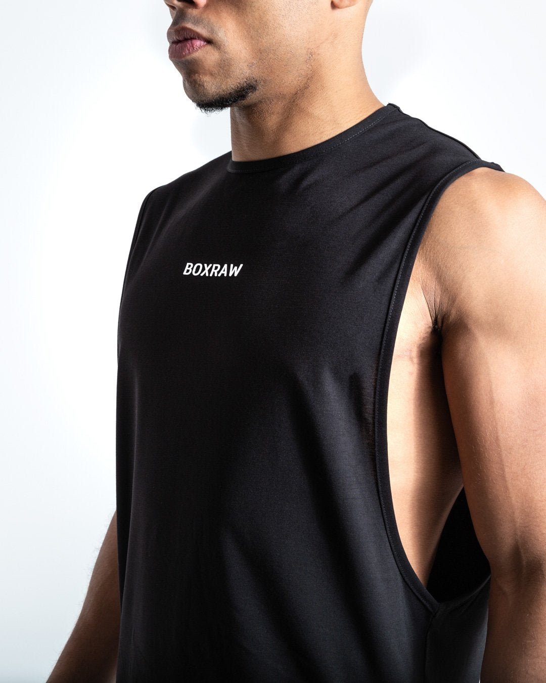 BOXRAW SMRT-TEC Muscle Tank - Black