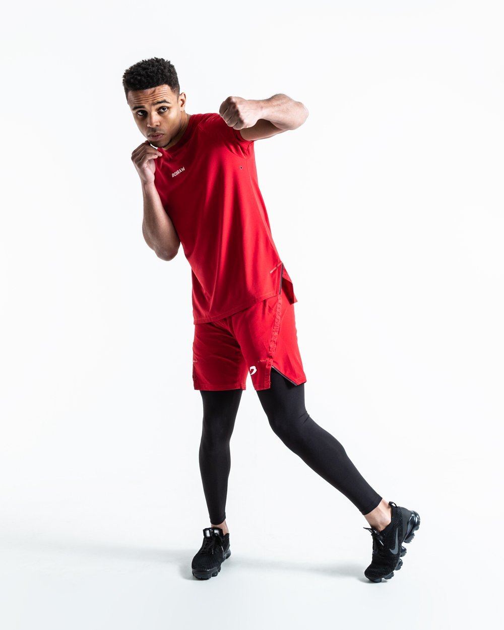 BOXRAW SMRT-TEC T-Shirt - Red