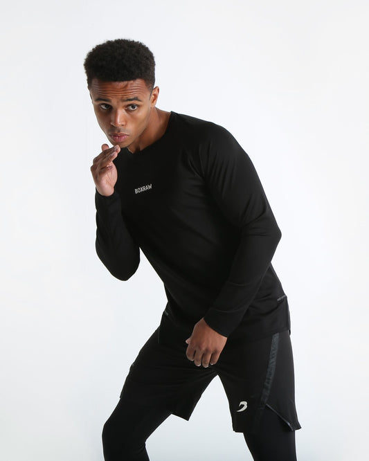 SMRT-TEC Long Sleeve T-Shirt - Black