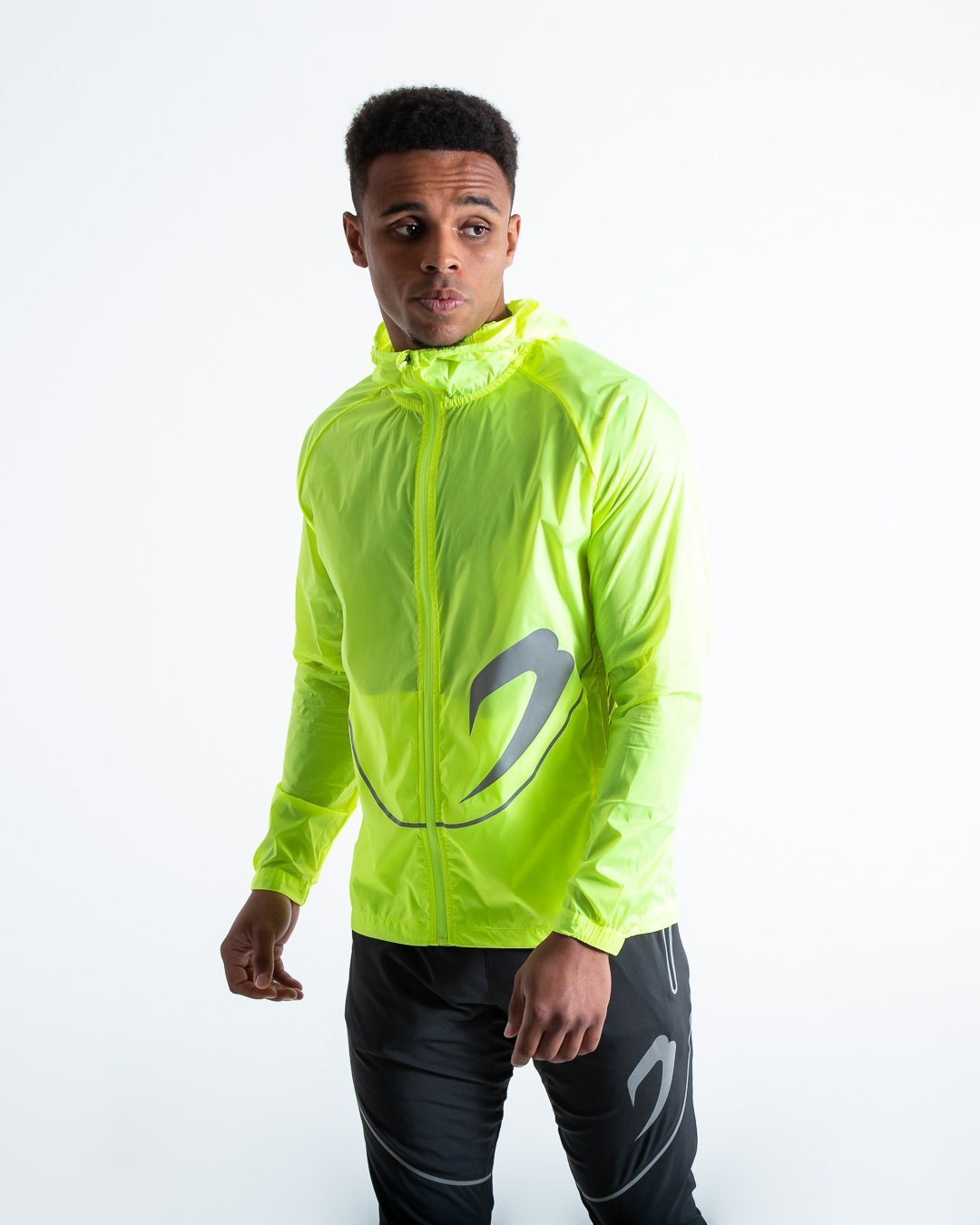 Men's Reflective Windbreaker Jacket