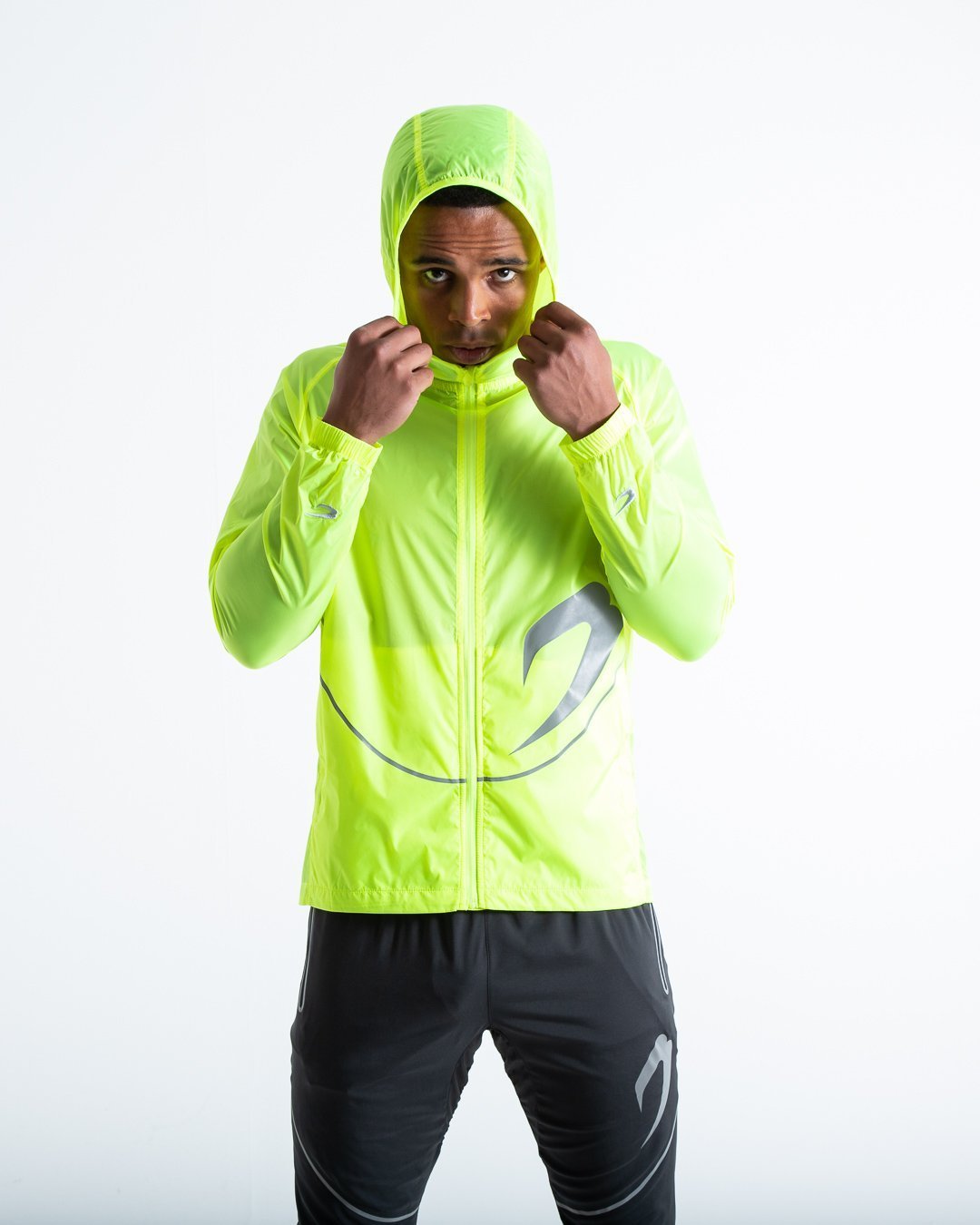 Men's Reflective Windbreaker Jacket