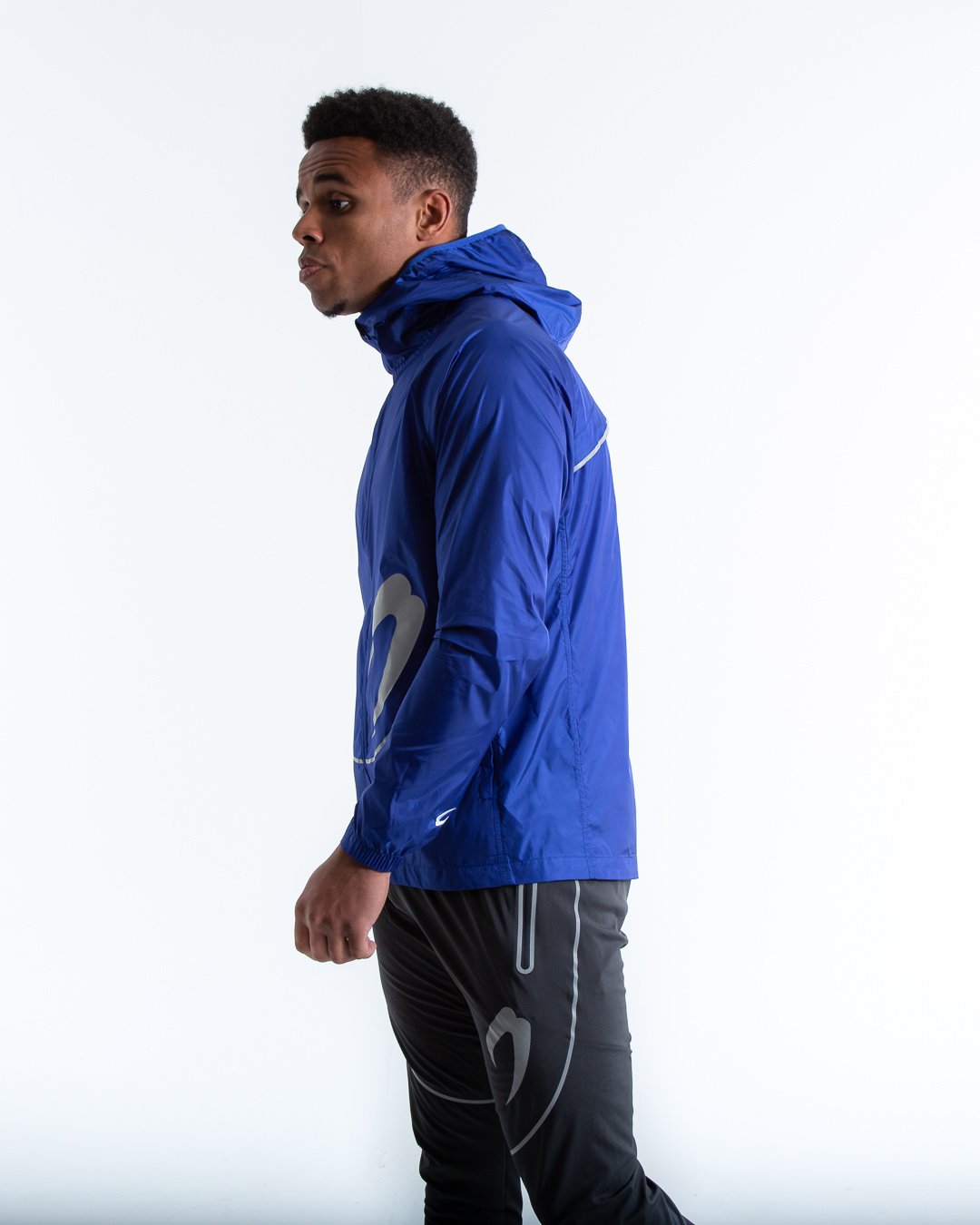 Men's Reflective Windbreaker Jacket