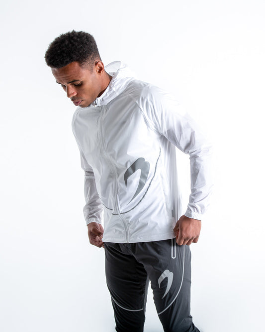 Sanchez Windbreaker Jacket - White