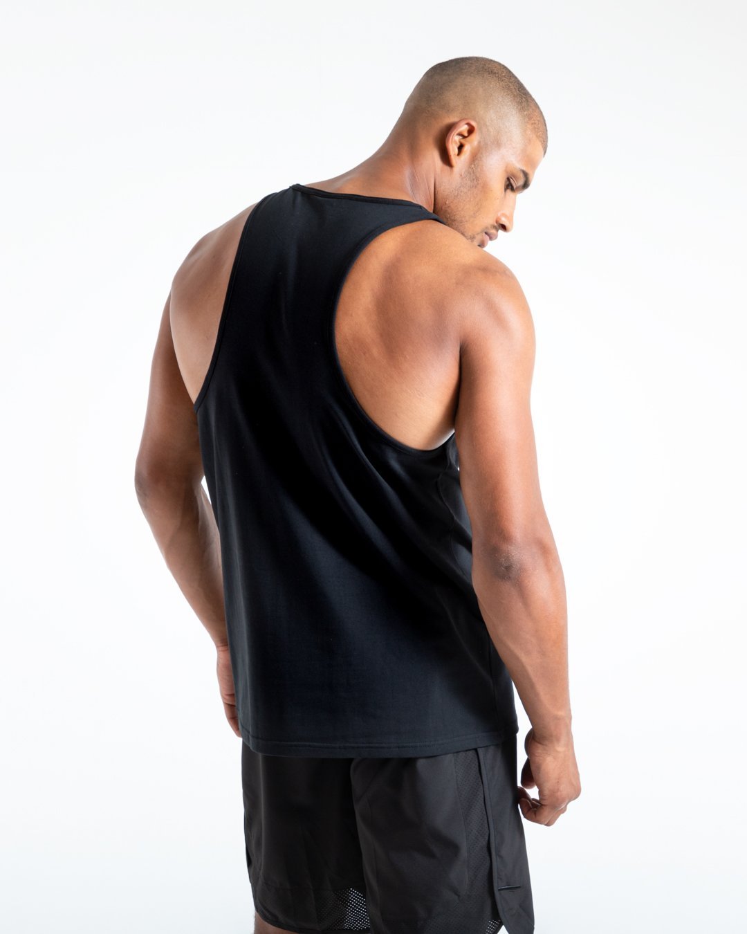 BOXRAW Glitch Stringer Tank - Black
