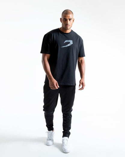 BOXRAW Glitch Strike T-Shirt - Black
