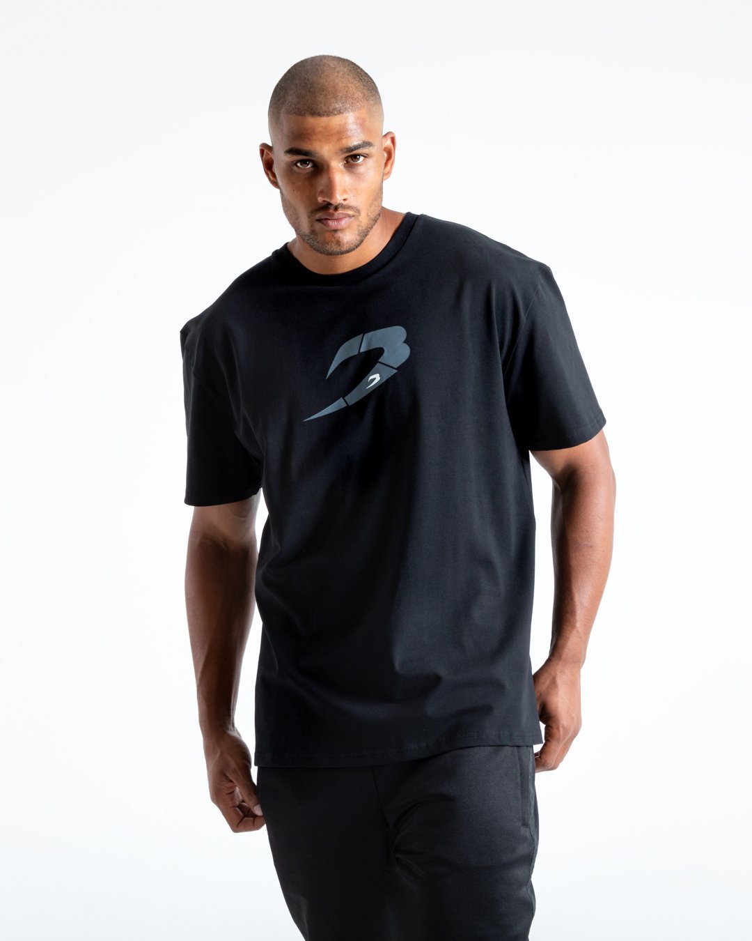BOXRAW Glitch Strike T-Shirt - Black