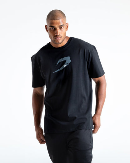 BOXRAW Glitch Strike T-Shirt - Black