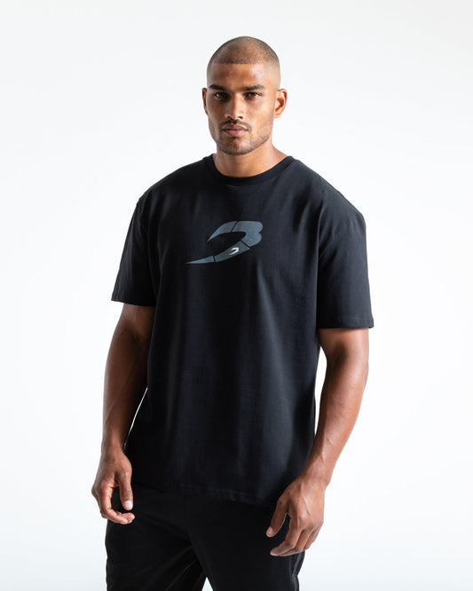 BOXRAW Glitch Strike T-Shirt - Black
