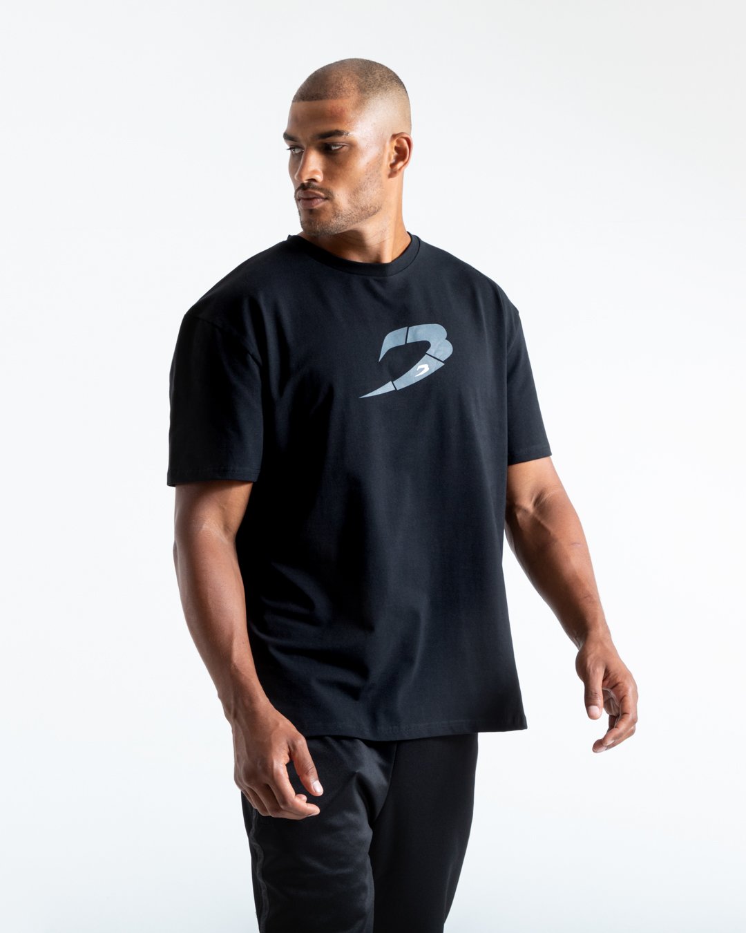 BOXRAW Glitch Strike T-Shirt - Black