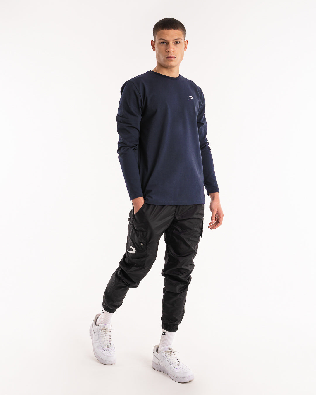 Strike Long Sleeve T-Shirt - Navy