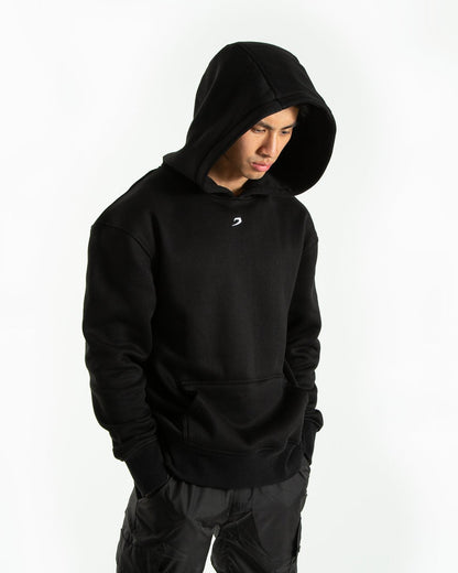 Strike Logo Hoodie - Black