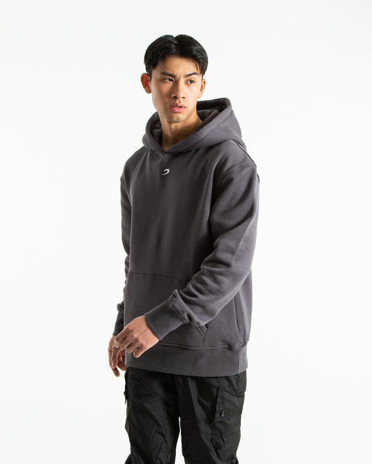 Strike Logo Hoodie - Charcoal