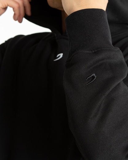 Strike Logo Hoodie - Black