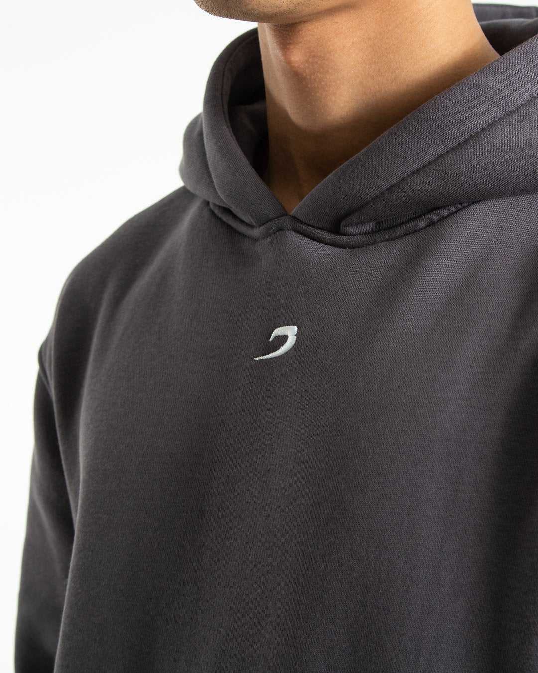 Strike Logo Hoodie - Charcoal