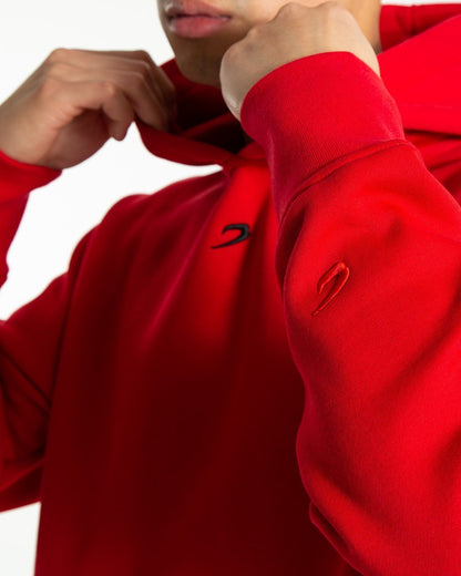 Strike Logo Hoodie - Red