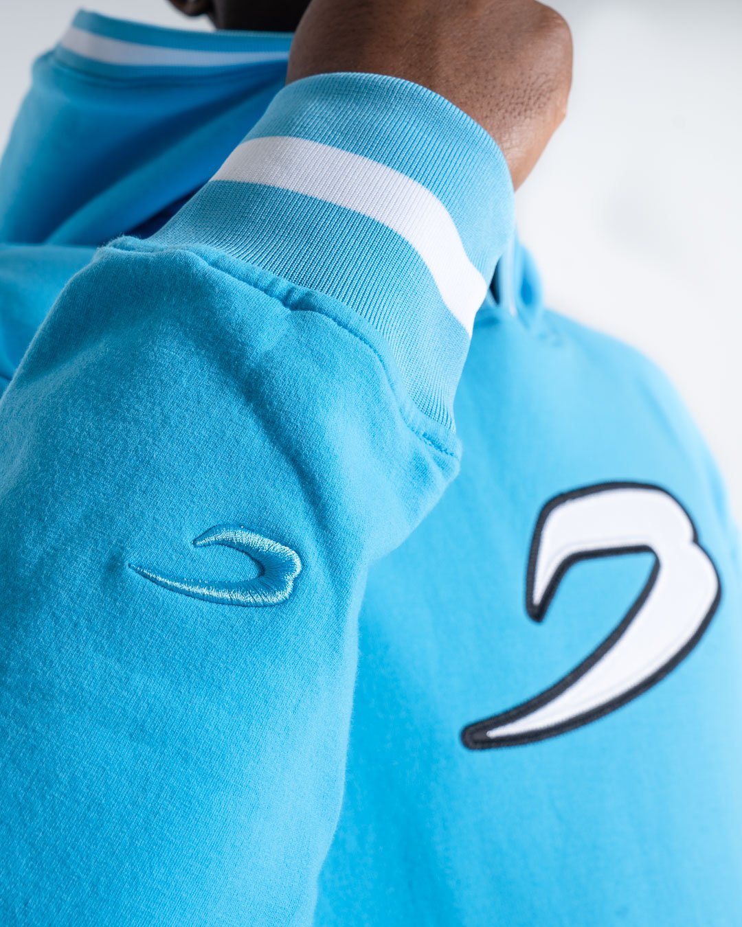 36 by Teddy Atlas Hoodie - Baby Blue
