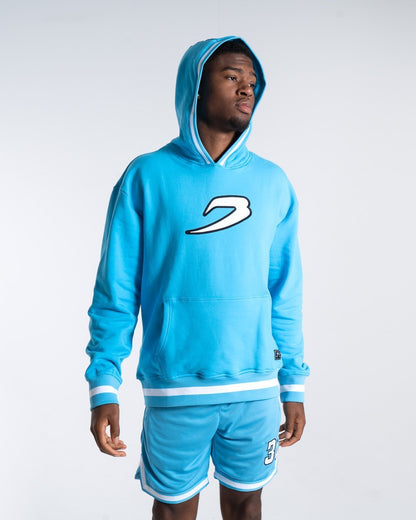 36 by Teddy Atlas Hoodie - Baby Blue | BOXRAW