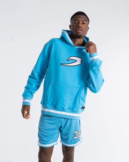 36 by Teddy Atlas Hoodie - Baby Blue | BOXRAW