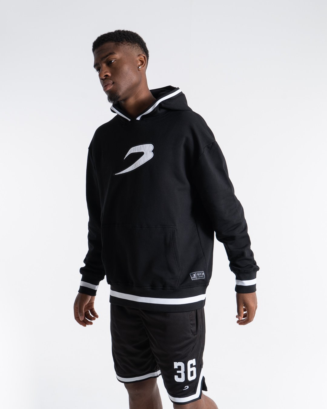 36 by Teddy Atlas Hoodie - Black | BOXRAW