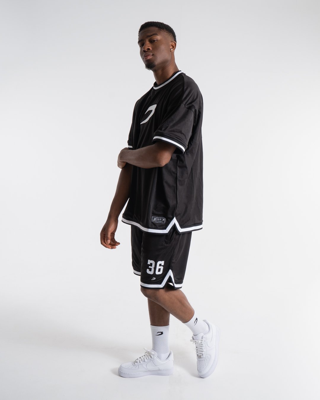 36 by Teddy Atlas Shorts - Black | BOXRAW