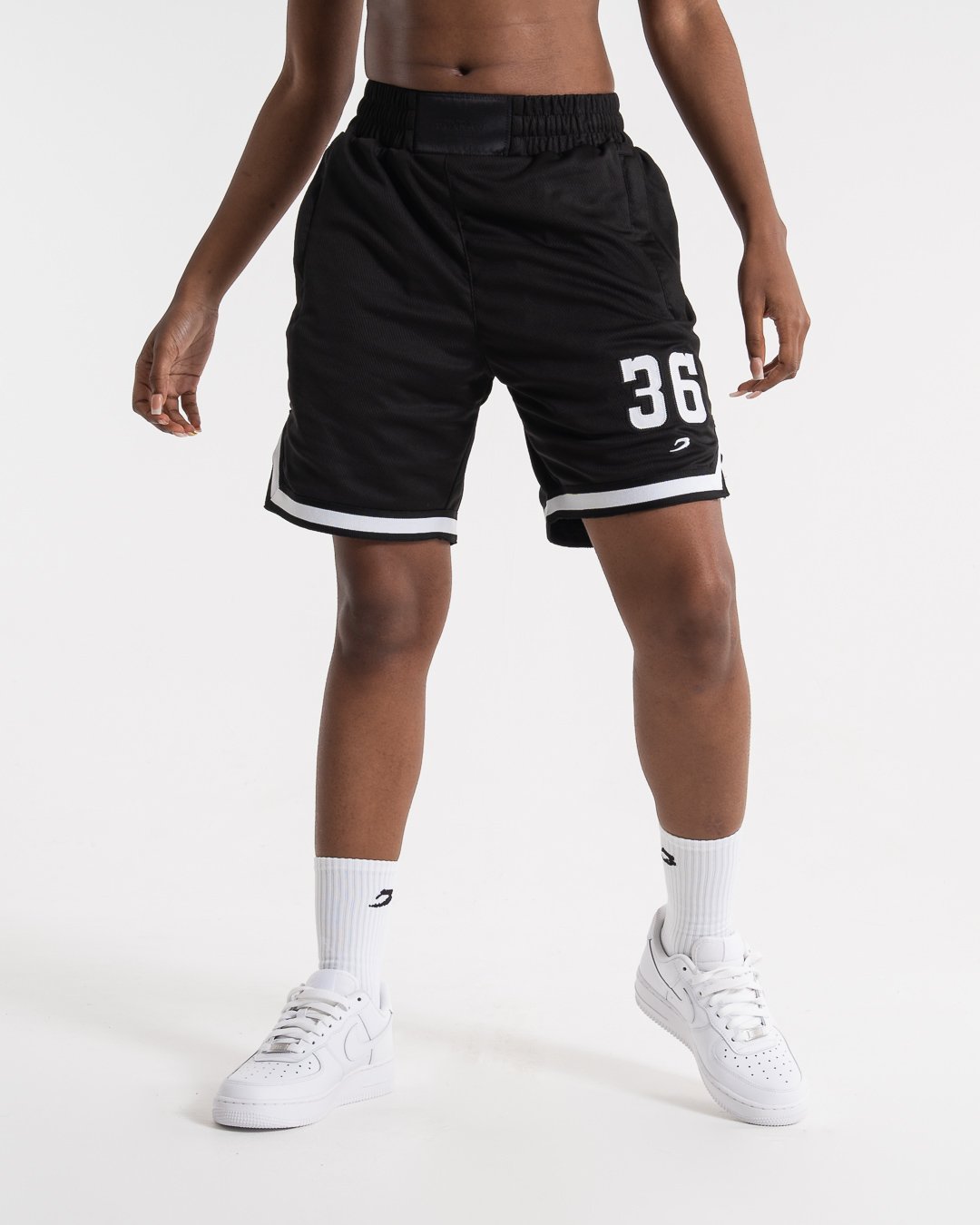 36 by Teddy Atlas Shorts - Black