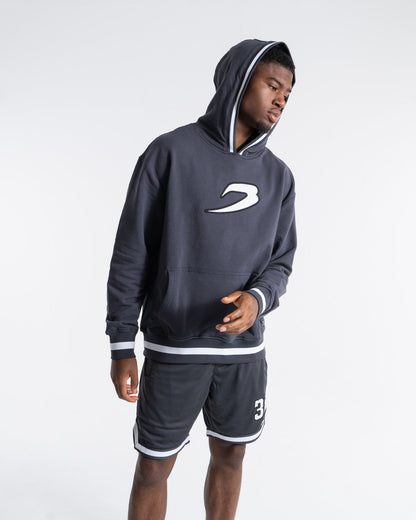 36 by Teddy Atlas Hoodie - Charcoal | BOXRAW