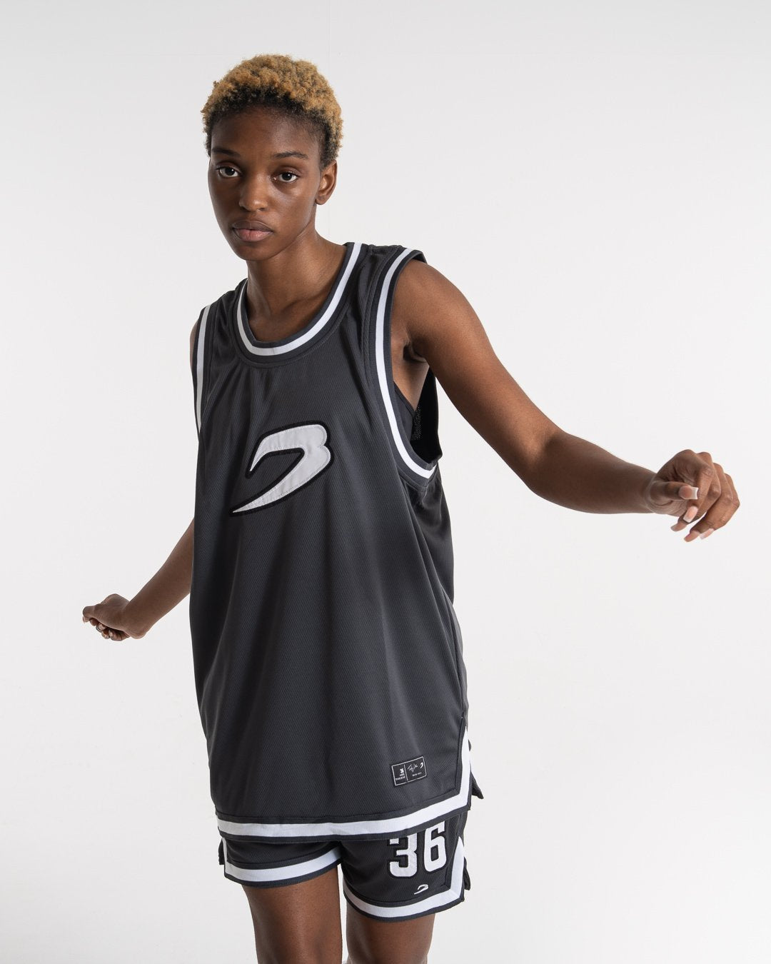 36 by Teddy Atlas Tank - Charcoal