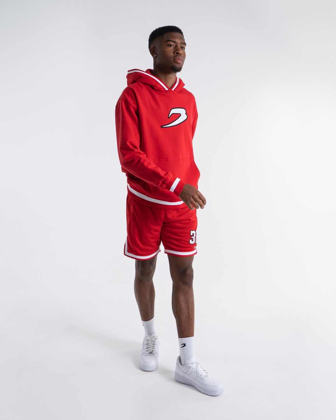 36 by Teddy Atlas Hoodie - Red | BOXRAW