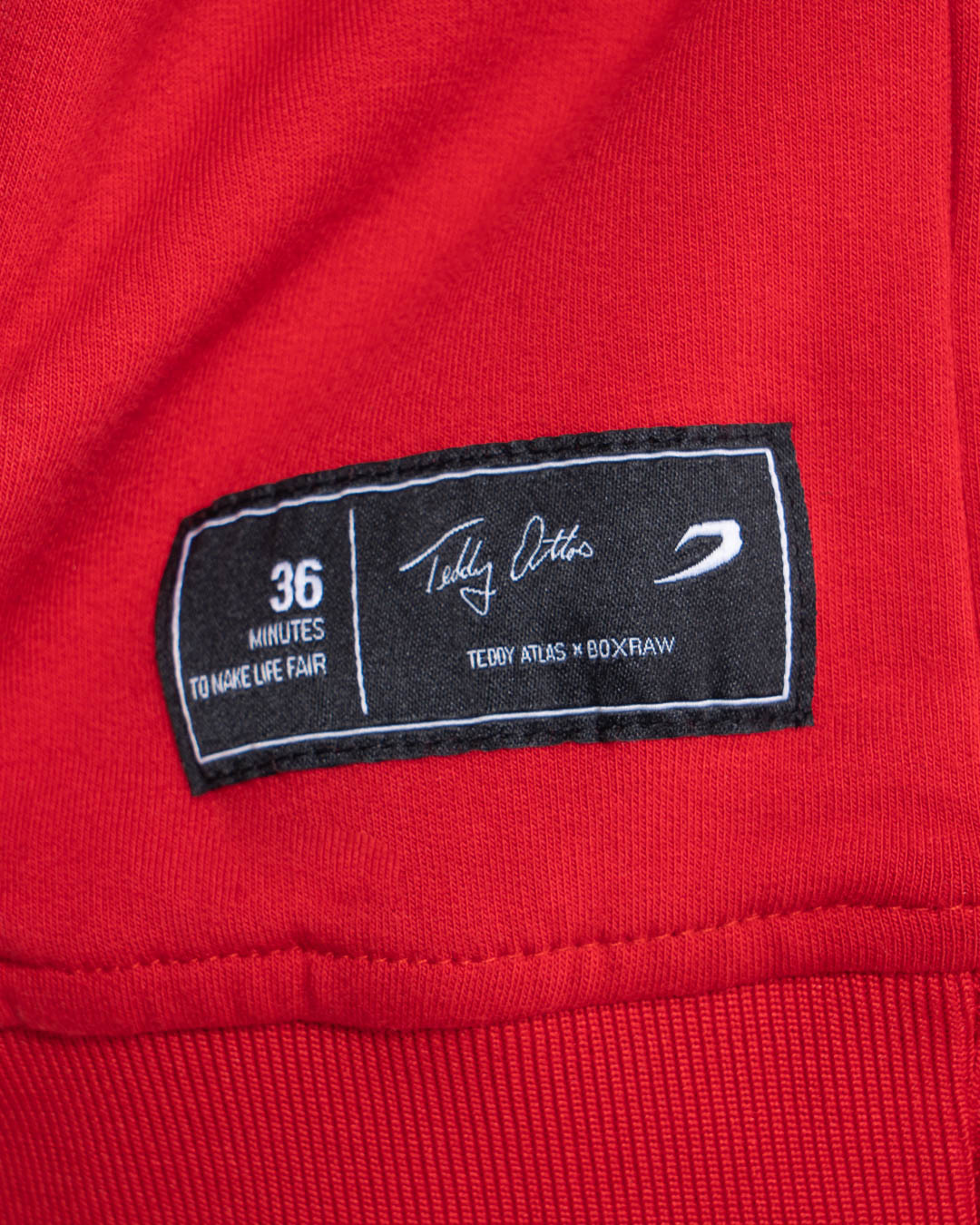 36 by Teddy Atlas Hoodie - Red | BOXRAW