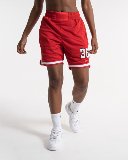 36 by Teddy Atlas Shorts - Red