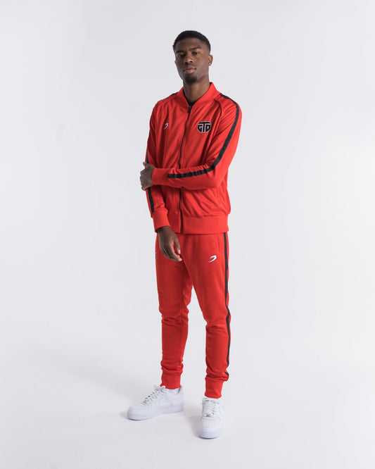 Tank Fight Night Tracksuit - Red | Gervonta Davis | BOXRAW