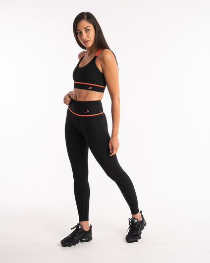 Valeria Sports Bra - Black | Women's Training | BOXRAW