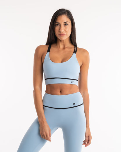 Valeria Sports Bra - Baby Blue | Women's Training | BOXRAW