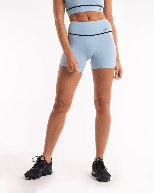 Valerie Cycling Shorts - Baby Blue | Women's Training | BOXRAW