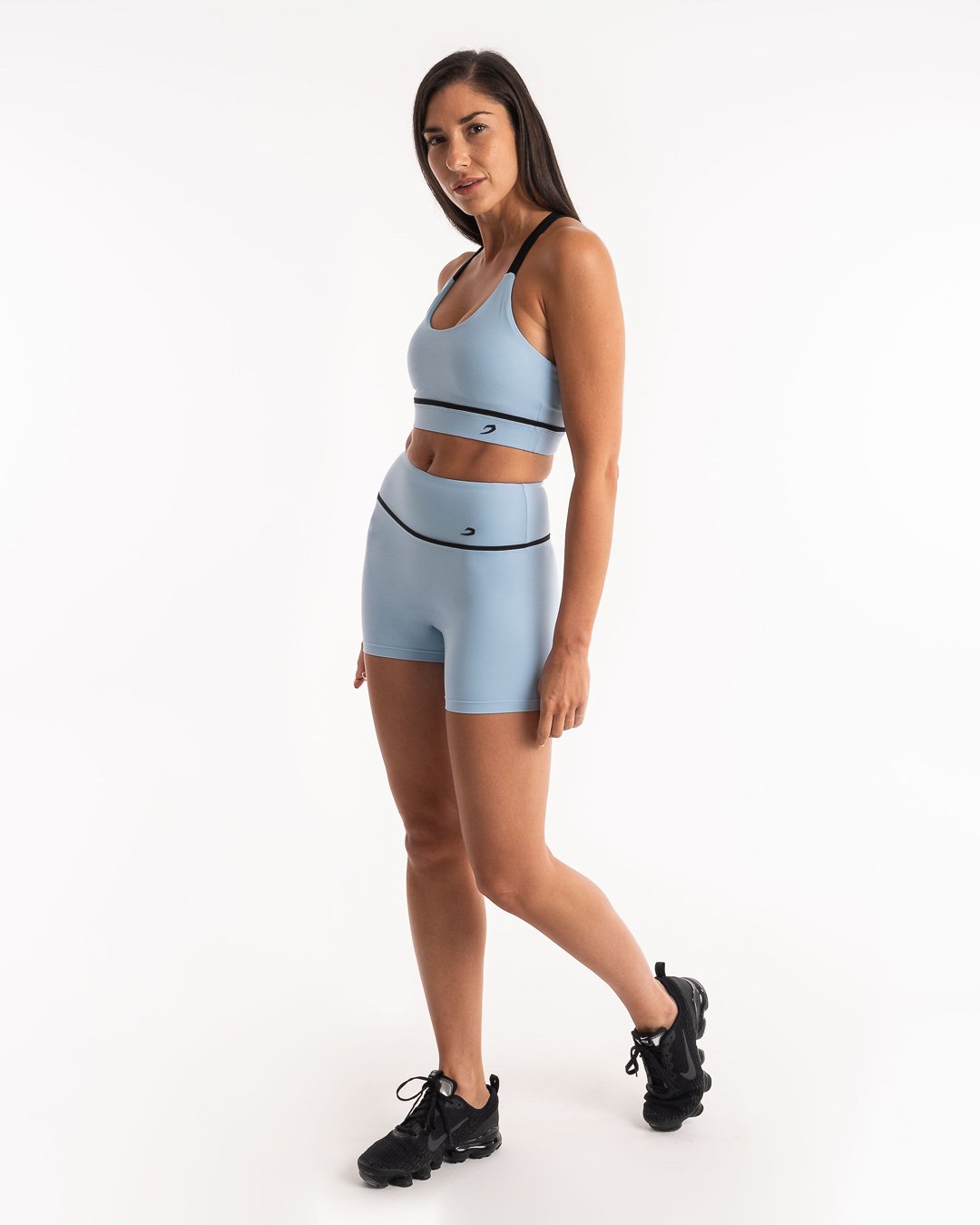 Valerie Cycling Shorts - Baby Blue | Women's Training | BOXRAW
