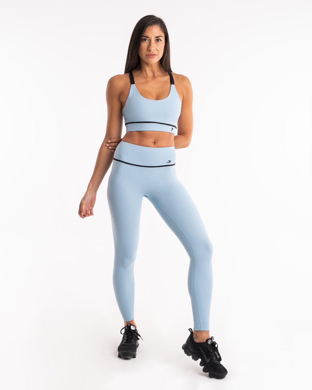Valerie Leggings - Baby Blue | Women's Training | BOXRAW