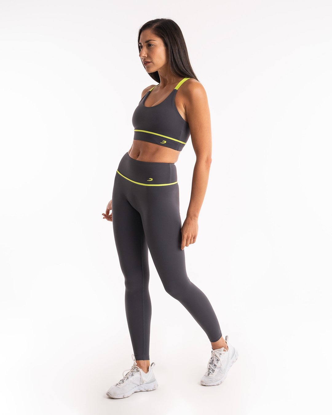 Valeria Sports Bra - Charcoal | Women's Training | BOXRAW