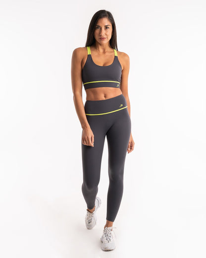 Valerie Leggings - Charcoal | Women's Training | BOXRAW